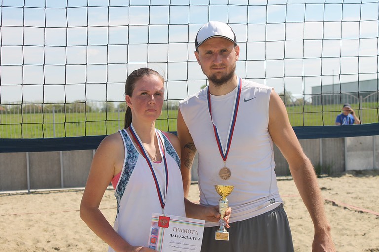 В Усть-Лабинском районе прошёл чемпионат по пляжному волейболу