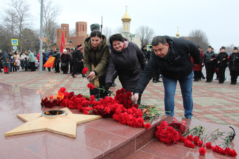 2 февраля 2023 года в Усть-Лабинске прошел митинг
