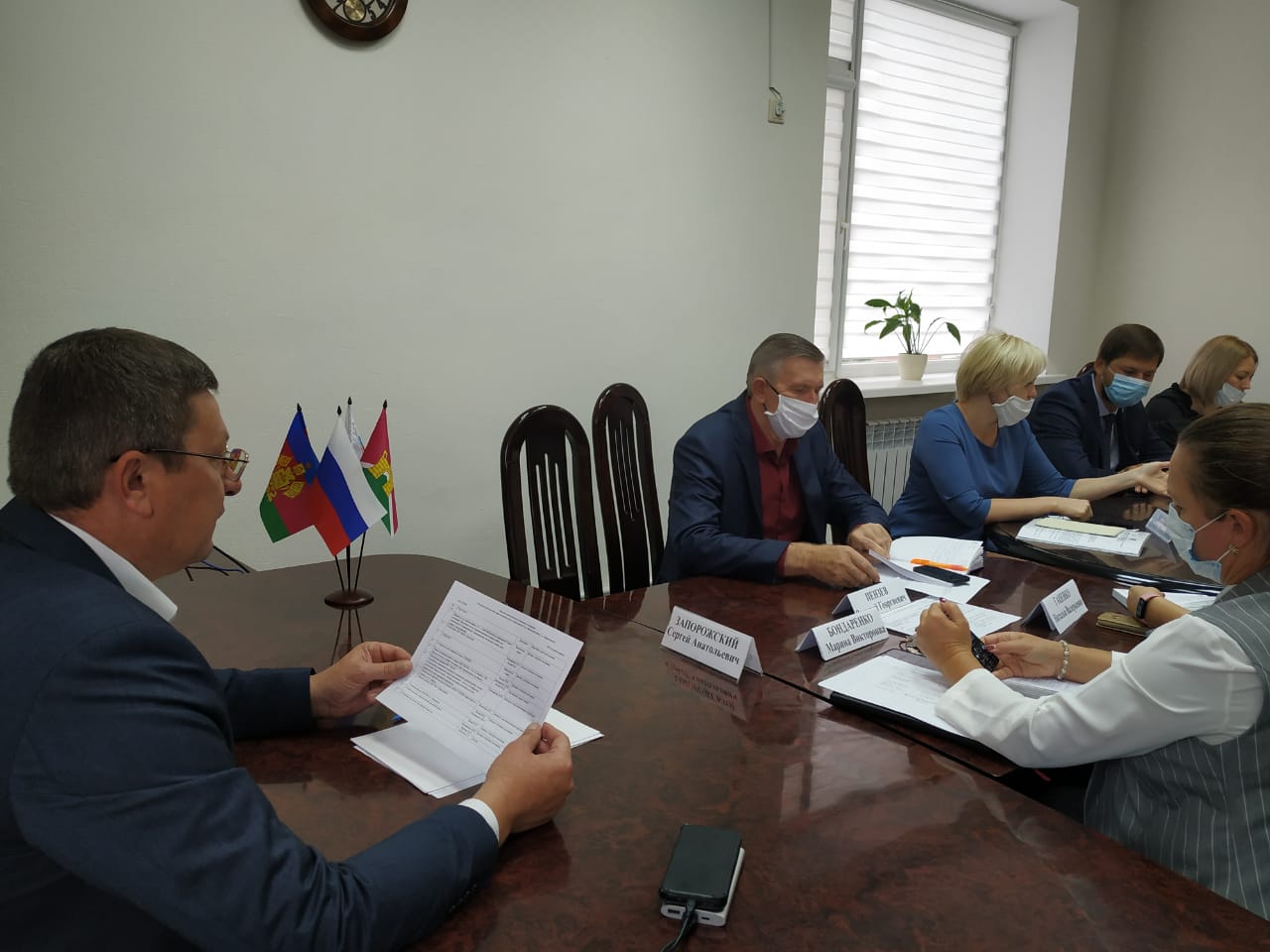 Состоялось планёрное заседание администрации Усть-Лабинского района