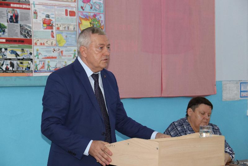 Алексей Гедзь встретился с жителями Некрасовского сельского поселения