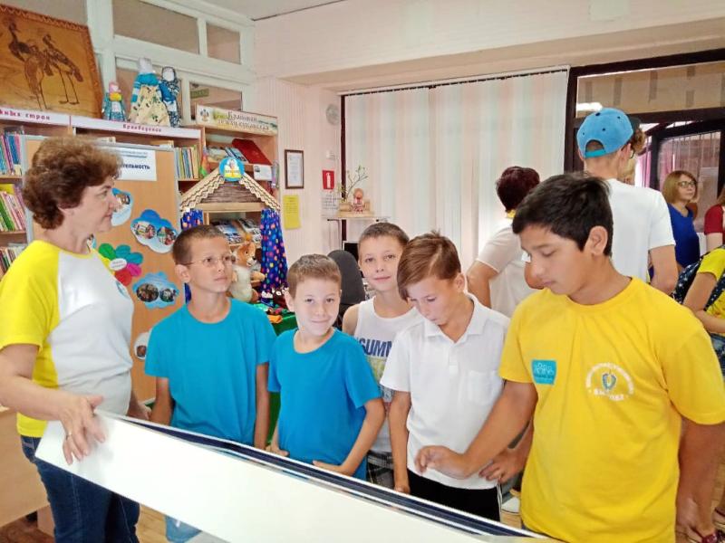 «Нам жить в России» для воспитанников реабилитационного центра Усть-Лабинска