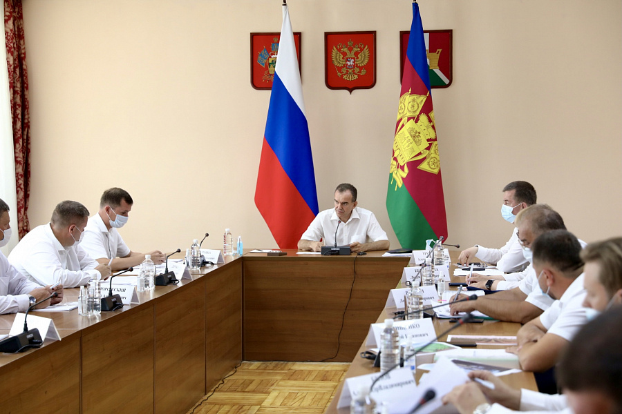 В Усть-Лабинске прошло совещание под председательством Вениамина Кондратьева