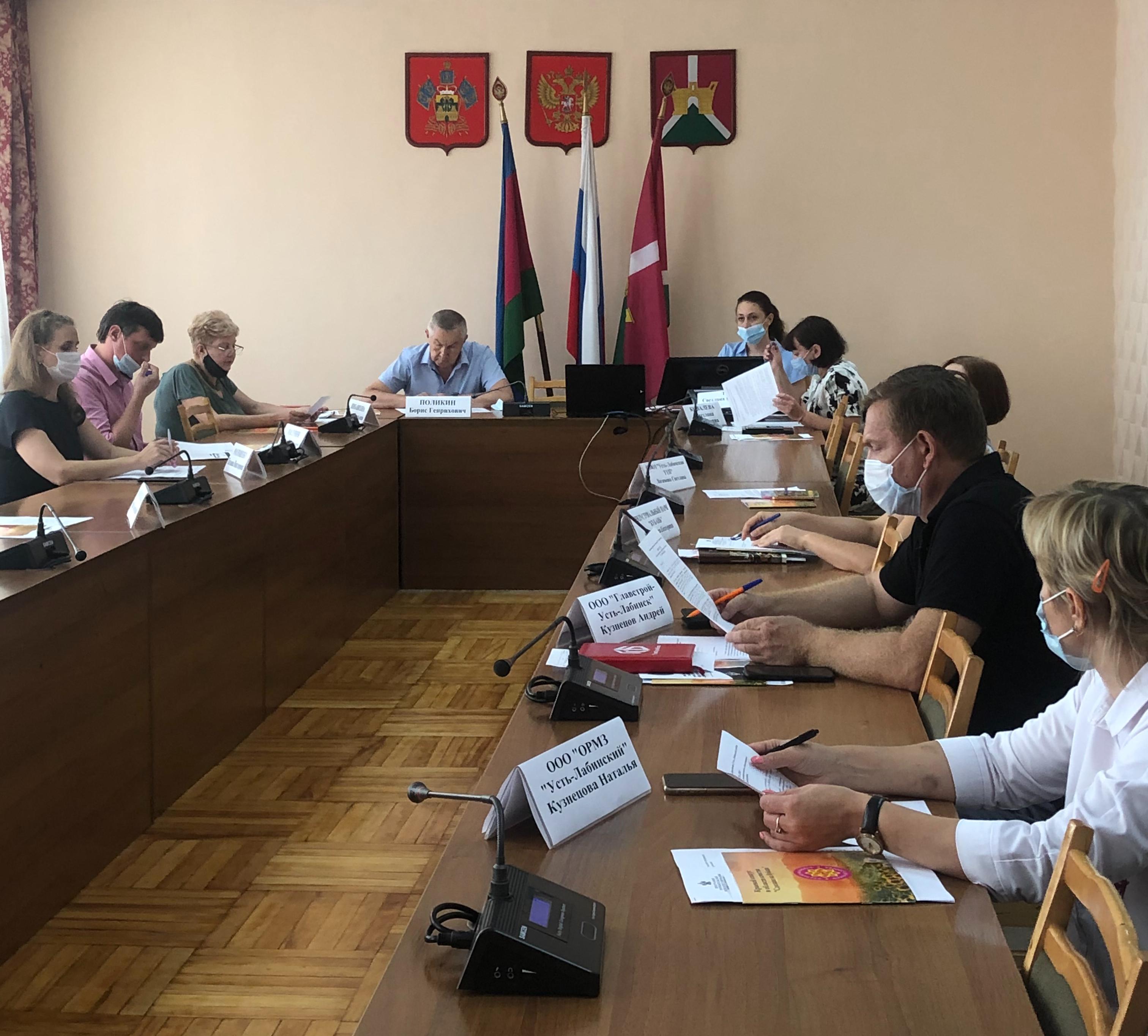 Состоялось заседание Совета по промышленности в Усть-Лабинском районе