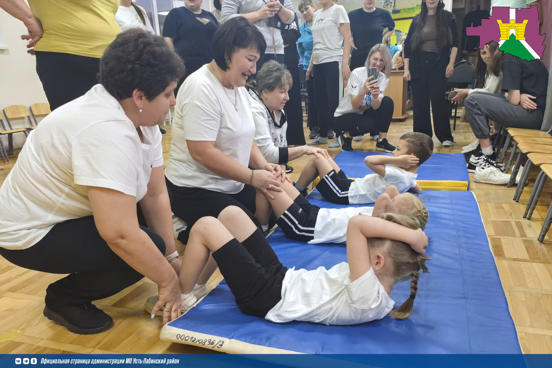 Коллектив детского сада выполнил нормативы ГТО.