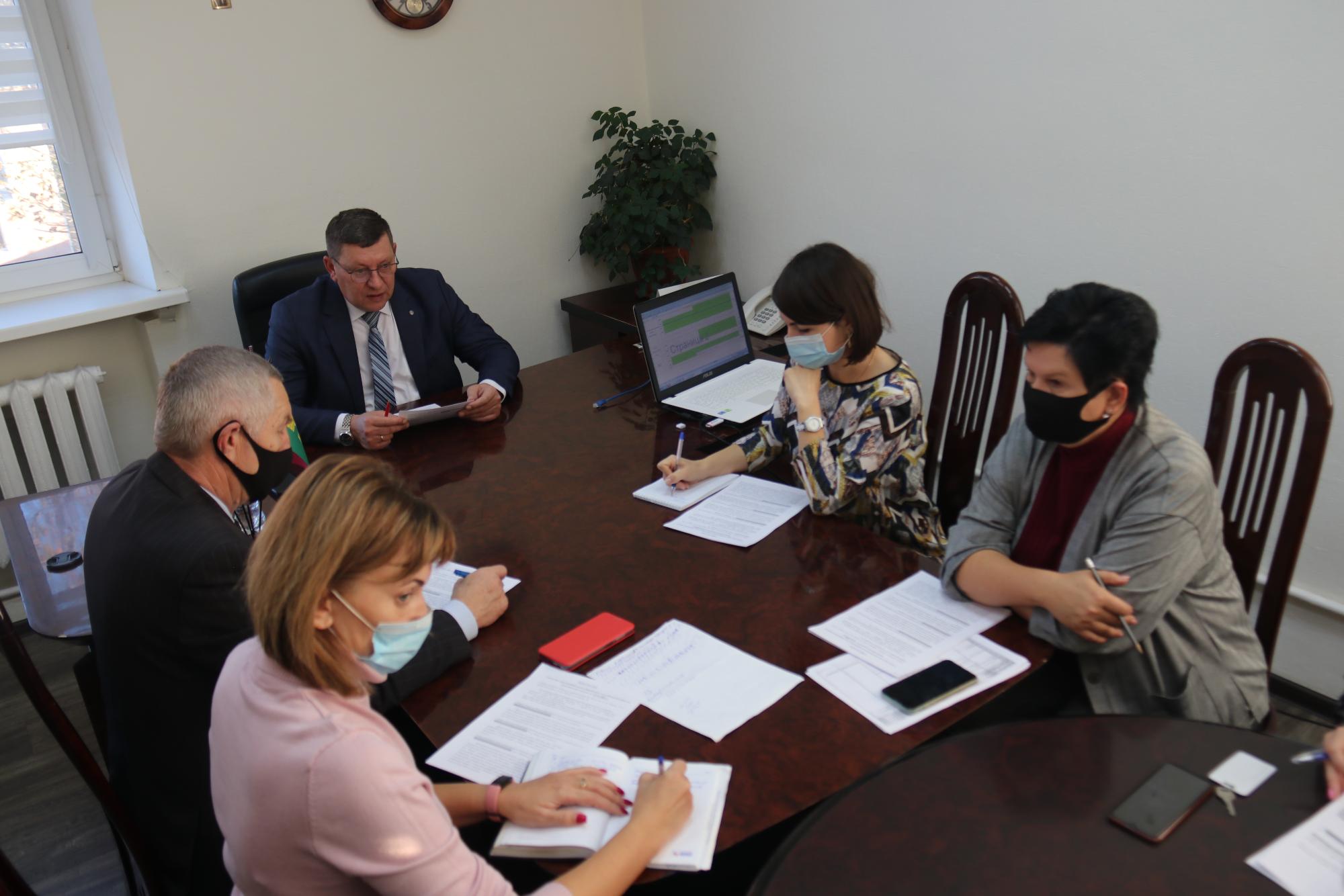 Глава Усть-Лабинского района провёл заседание совета по проектной деятельности
