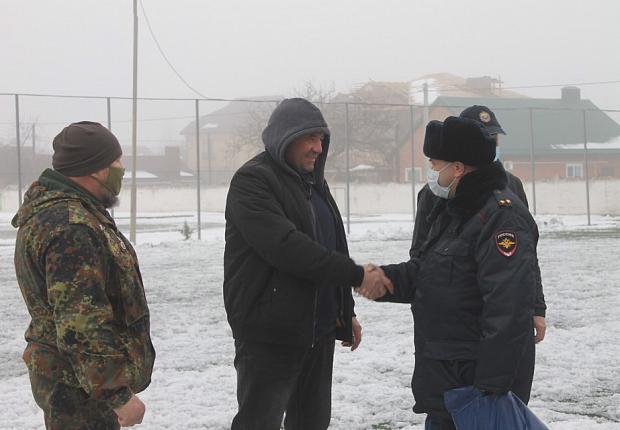 В Усть-Лабинске состоялся восьмой тур зимнего первенства по футболу 