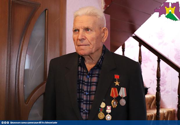 С 85-летием учреждения звания "Героя социалистического труда" поздравили Михаила Андреевича Натоку