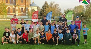 Юные футболисты спортивной школы «Кубань» выполнили нормативы ГТО.