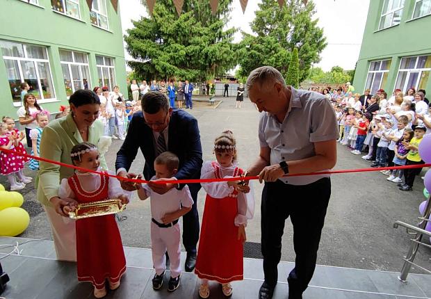 Открытие детского сада после капитального ремонта