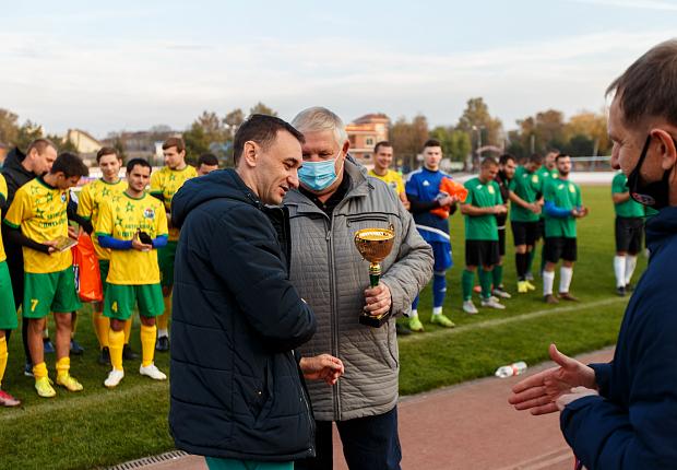В Усть-Лабинском районе завершился чемпионат по футболу