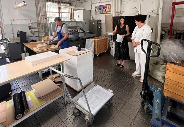 3 сентября председатель и два члена ТИК Усть-Лабинская получили избирательные бюллетени