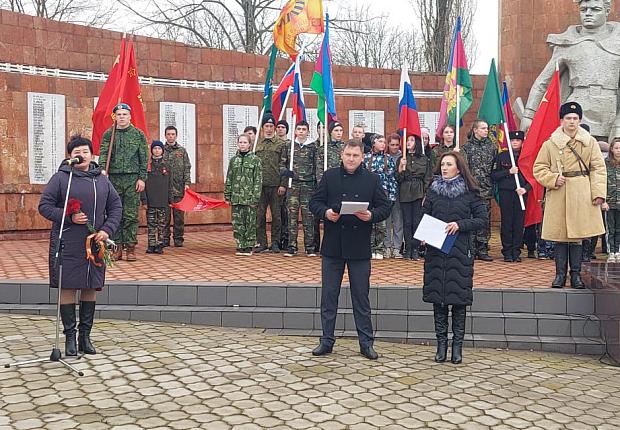 В Усть-Лабинском районе прошли памятные мероприятия