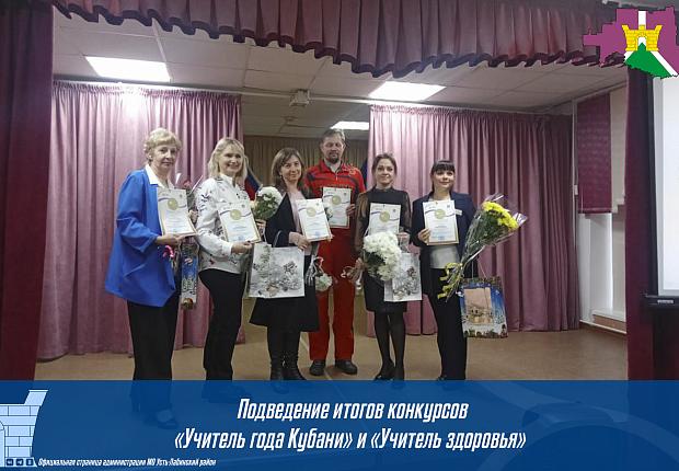 Подведение итогов конкурсов "Учитель года Кубани" и "Учитель здоровья"