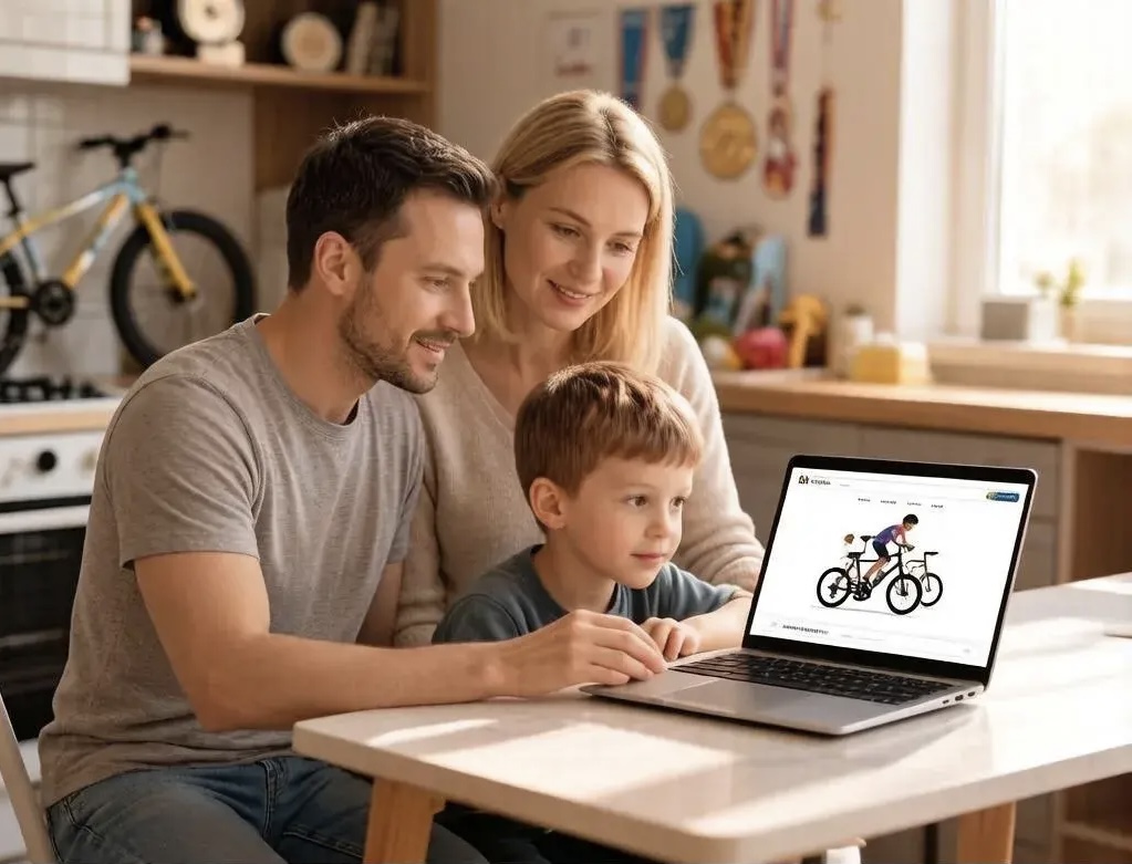 Сайт спортшколы по велоспорту станет удобнее для родителей и будущих чемпионов