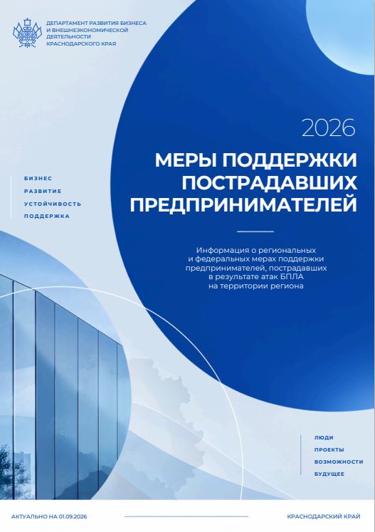 Меры поддержки пострадавших предпринимателей