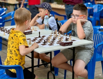 Шахматный праздник в городском парке!