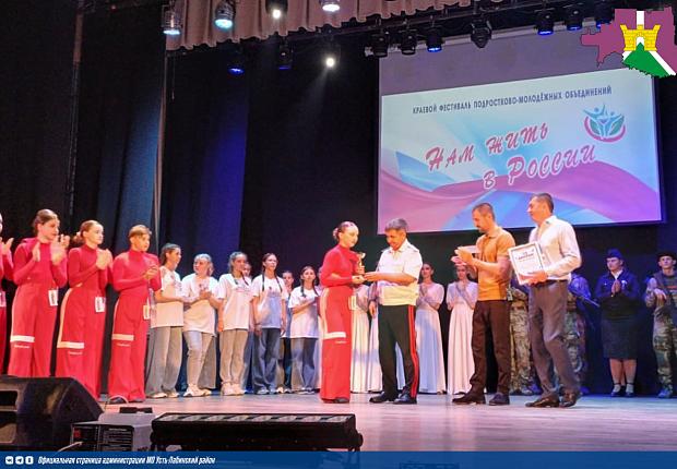 Образцовый художественный коллектив эстрадного танца «Пламя» стал финалистом краевого фестиваля-конкурса «Нам жить в России»