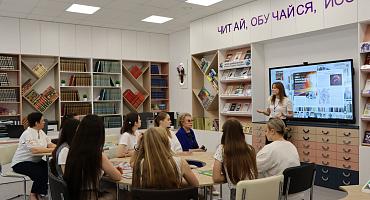 В Усть-Лабинской библиотеке после ремонта открылся обновленный читальный зал