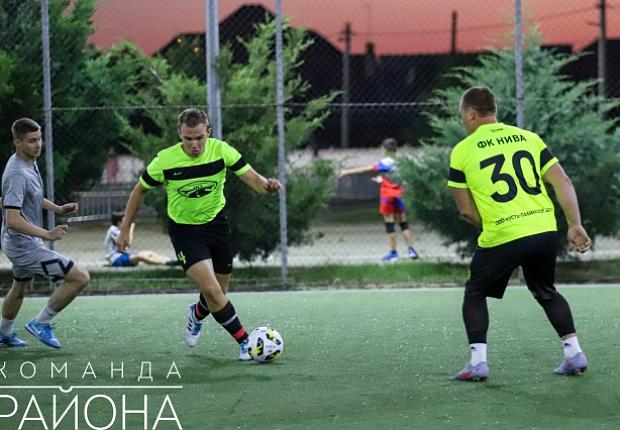 Вчера состоялось открытие Кубка главы Усть-Лабинского района по футболу 7х7.