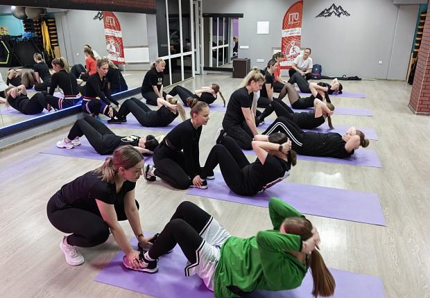 Участники студии фитнеса проверили свою готовность к сдаче ГТО