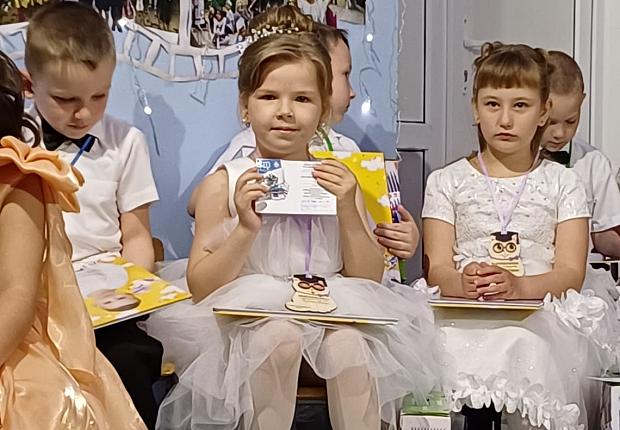 Дошколятам вручили знаки отличия ГТО