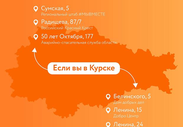   Волонтёры объединяются для помощи пострадавшим в Курской области